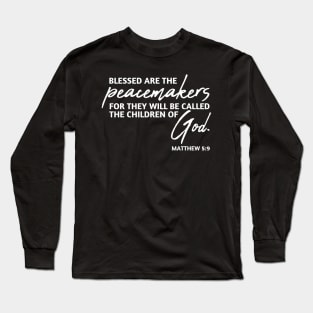 Bible Verses to Encourage Christians Apparel Long Sleeve T-Shirt
